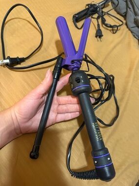 Hot Tools Professional Purple Curling Iron Set